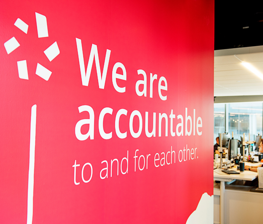 Cengage credo: We are accountable to and for each other.