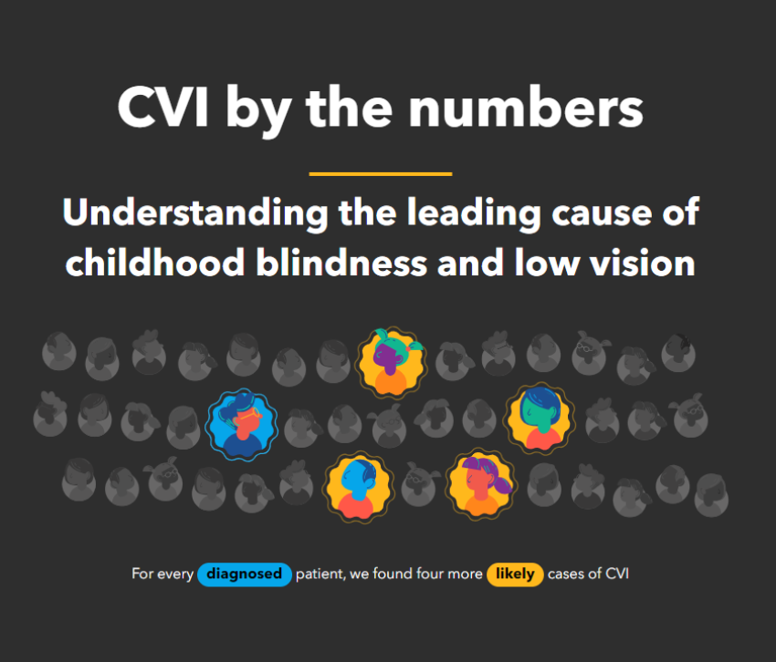 CVI by the numbers. Understanding the leading cause of childhood blindness and low vision.