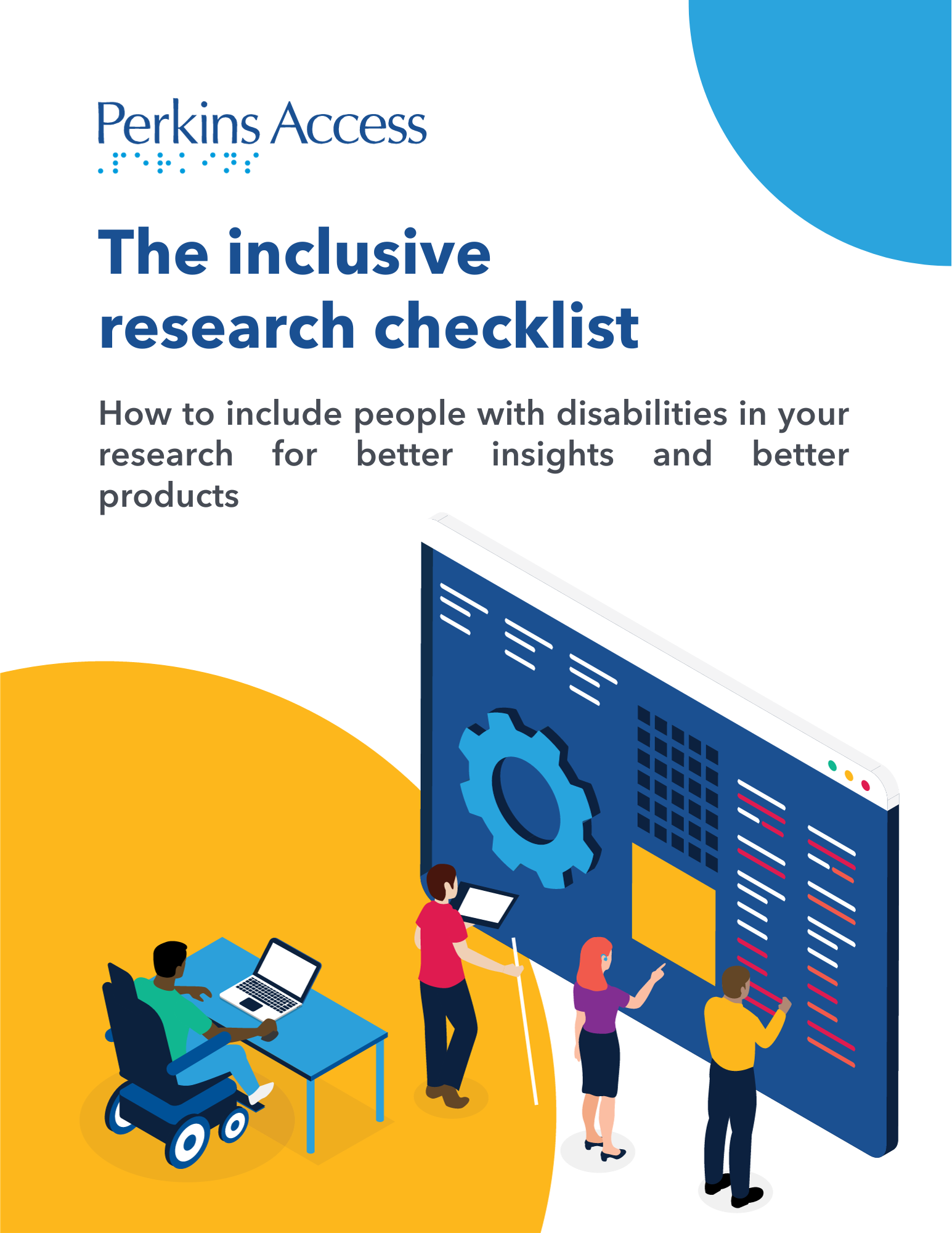 Cover of The inclusive research checklist.